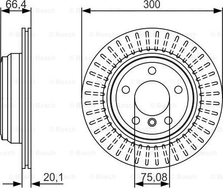 BOSCH 0 986 479 045 - Kočioni disk www.molydon.hr