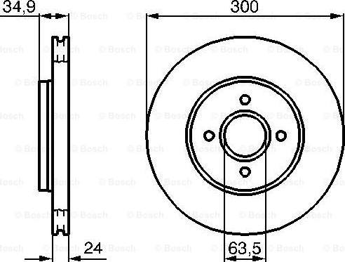 BOSCH 0 986 479 048 - Kočioni disk www.molydon.hr