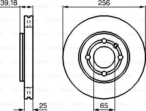 BOSCH 0 986 479 054 - Kočioni disk www.molydon.hr