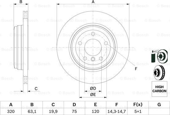 BOSCH 0 986 479 056 - Kočioni disk www.molydon.hr