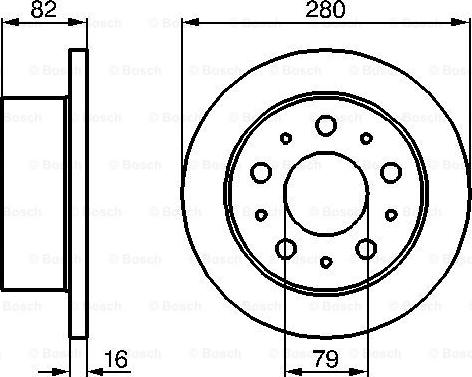 BOSCH 0 986 479 066 - Kočioni disk www.molydon.hr