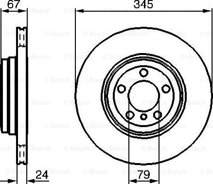 BOSCH 0 986 479 005 - Kočioni disk www.molydon.hr