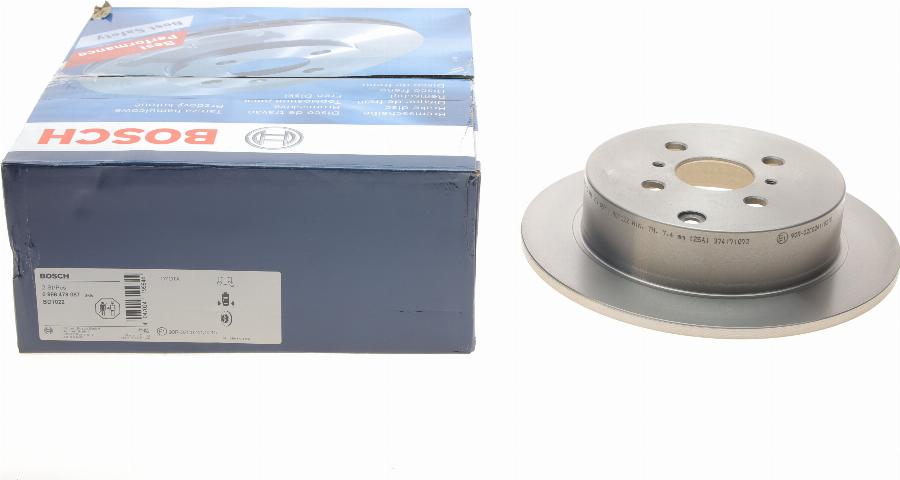 BOSCH 0 986 479 087 - Kočioni disk www.molydon.hr