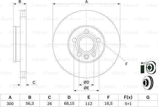 BOSCH 0 986 479 037 - Kočioni disk www.molydon.hr