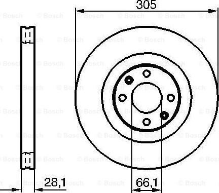 BOSCH 0 986 479 024 - Kočioni disk www.molydon.hr