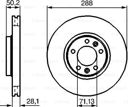 BOSCH 0 986 479 026 - Kočioni disk www.molydon.hr