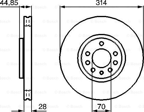 BOSCH 0 986 479 143 - Kočioni disk www.molydon.hr