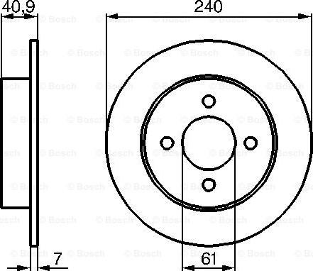 BOSCH 0 986 479 104 - Kočioni disk www.molydon.hr