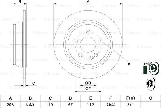 BOSCH 0 986 479 138 - Kočioni disk www.molydon.hr