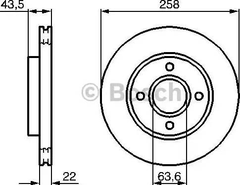 BOSCH 0 986 479 129 - Kočioni disk www.molydon.hr