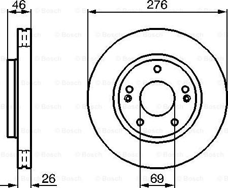 BOSCH 0 986 479 124 - Kočioni disk www.molydon.hr