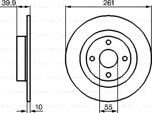 BOSCH 0 986 479 128 - Kočioni disk www.molydon.hr