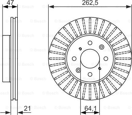 BOSCH 0 986 479 896 - Kočioni disk www.molydon.hr