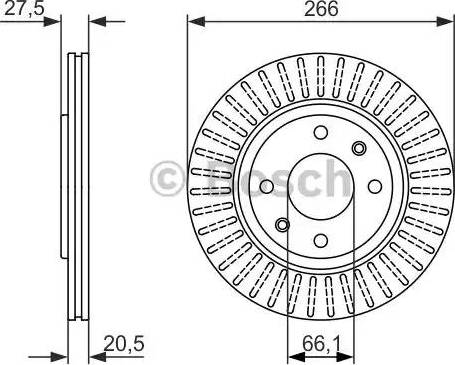 BOSCH 0 986 479 849 - Kočioni disk www.molydon.hr