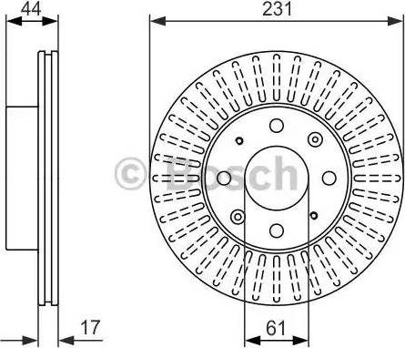 BOSCH 0 986 479 841 - Kočioni disk www.molydon.hr