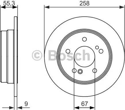 BOSCH 0 986 479 848 - Kočioni disk www.molydon.hr