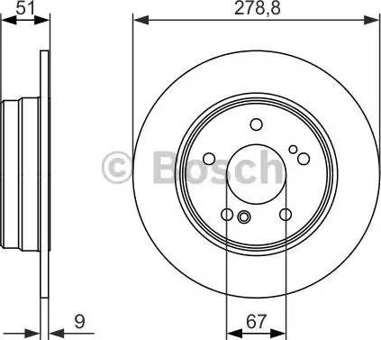 BOSCH 0 986 479 854 - Kočioni disk www.molydon.hr