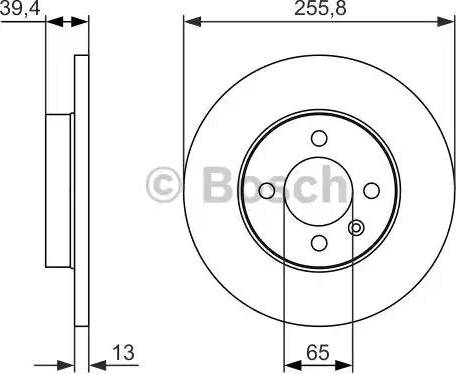 BOSCH 0 986 479 856 - Kočioni disk www.molydon.hr