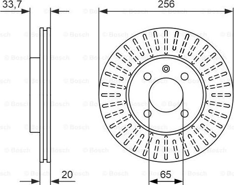 BOSCH 0 986 479 853 - Kočioni disk www.molydon.hr