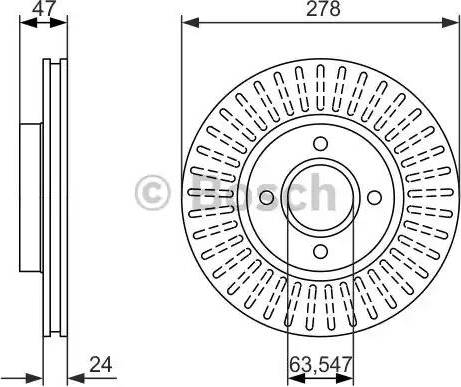 BOSCH 0 986 479 864 - Kočioni disk www.molydon.hr