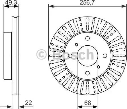 BOSCH 0 986 479 881 - Kočioni disk www.molydon.hr