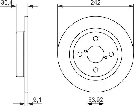 BOSCH 0 986 479 879 - Kočioni disk www.molydon.hr