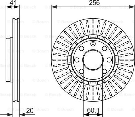 BOSCH 0 986 479 876 - Kočioni disk www.molydon.hr