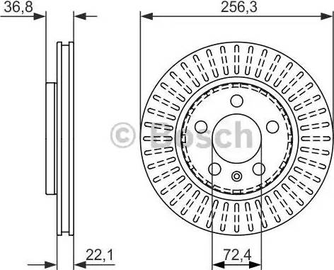 BOSCH 0 986 479 871 - Kočioni disk www.molydon.hr