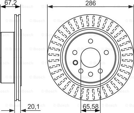 BOSCH 0 986 479 394 - Kočioni disk www.molydon.hr