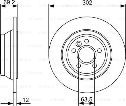 BOSCH 0 986 479 396 - Kočioni disk www.molydon.hr