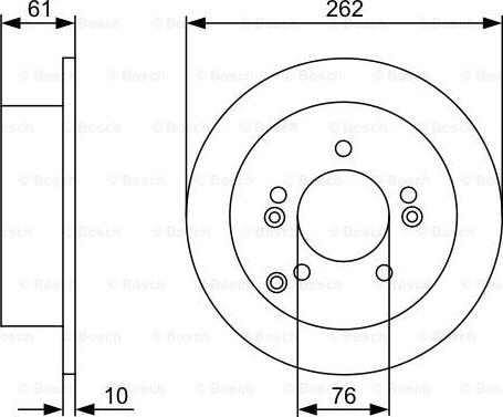 BOSCH 0 986 479 C03 - Kočioni disk www.molydon.hr