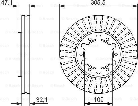 BOSCH 0 986 479 359 - Kočioni disk www.molydon.hr