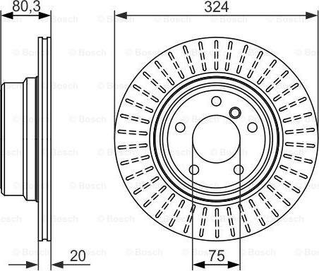 BOSCH 0 986 479 350 - Kočioni disk www.molydon.hr