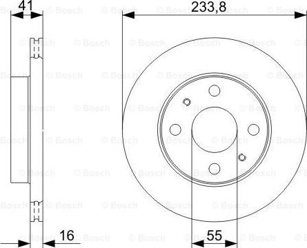 BOSCH 0 986 479 352 - Kočioni disk www.molydon.hr