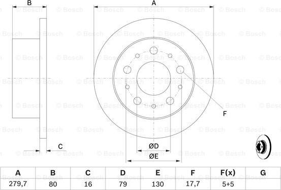 BOSCH 0 986 479 316 - Kočioni disk www.molydon.hr