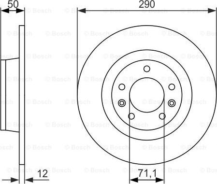 BOSCH 0 986 479 311 - Kočioni disk www.molydon.hr