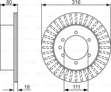 BOSCH 0 986 479 385 - Kočioni disk www.molydon.hr