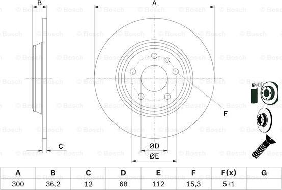 BOSCH 0 986 479 382 - Kočioni disk www.molydon.hr