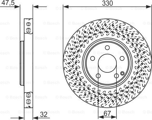 BOSCH 0 986 479 334 - Kočioni disk www.molydon.hr