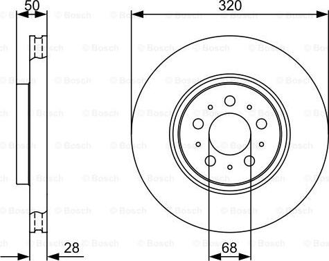 BOSCH 0 986 479 321 - Kočioni disk www.molydon.hr