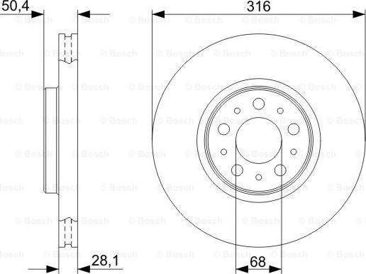 BOSCH 0 986 479 322 - Kočioni disk www.molydon.hr