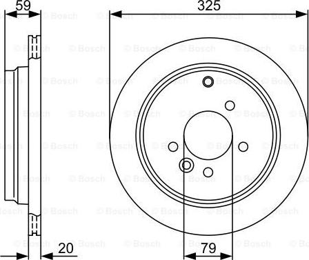 BOSCH 0 986 479 375 - Kočioni disk www.molydon.hr