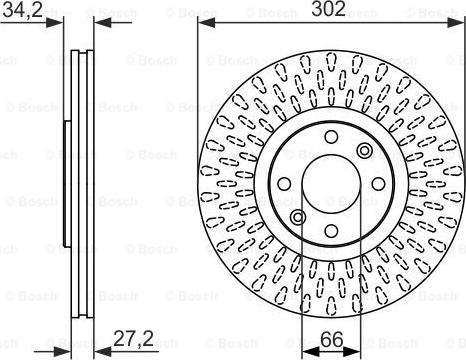 BOSCH 0 986 479 376 - Kočioni disk www.molydon.hr