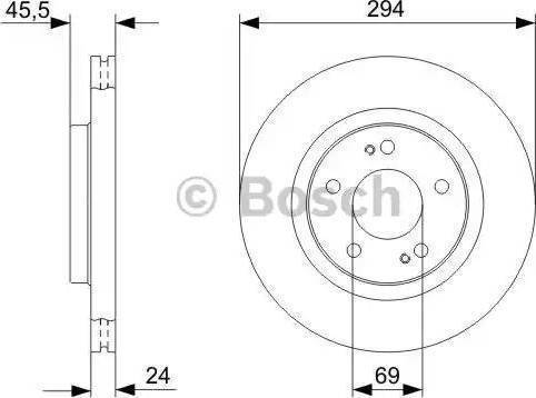 BOSCH 0 986 479 528 - Kočioni disk www.molydon.hr