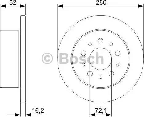 BOSCH 0 986 479 298 - Kočioni disk www.molydon.hr