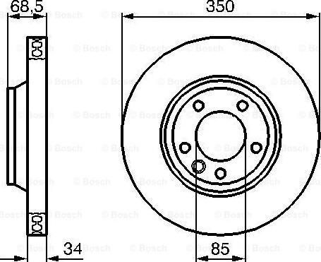 BOSCH 0 986 479 249 - Kočioni disk www.molydon.hr