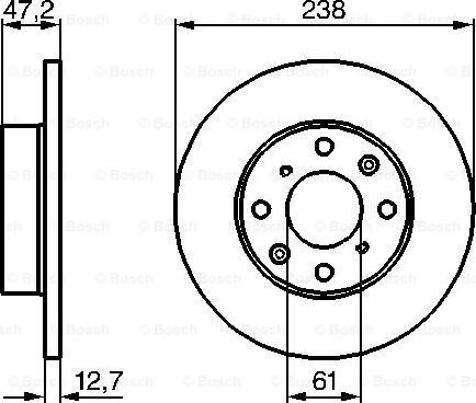 BOSCH 0 986 479 240 - Kočioni disk www.molydon.hr