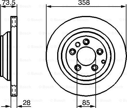 BOSCH 0 986 479 259 - Kočioni disk www.molydon.hr