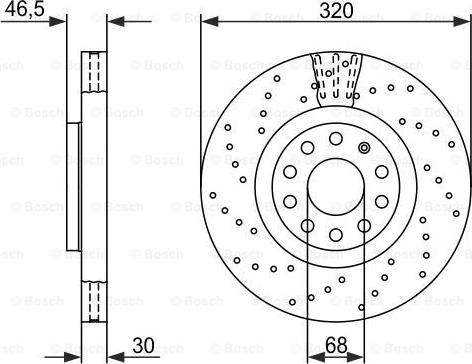 BOSCH 0 986 479 258 - Kočioni disk www.molydon.hr