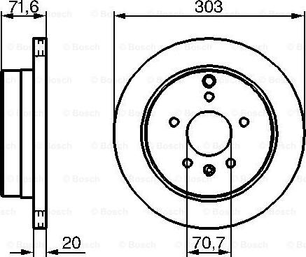 BOSCH 0 986 479 268 - Kočioni disk www.molydon.hr